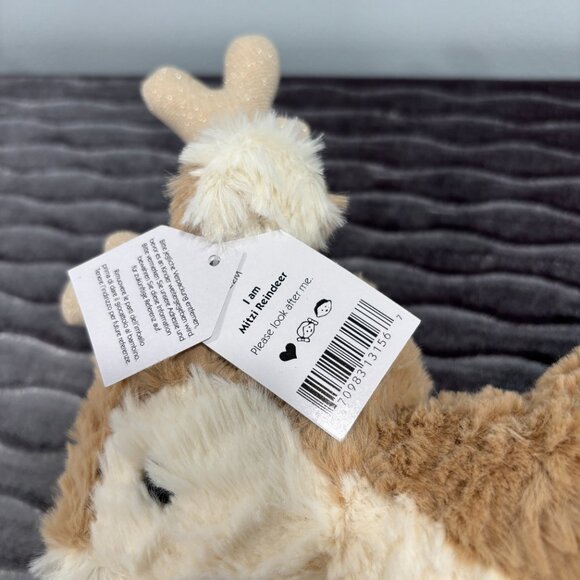 RARE Jellycat Mitzi Reindeer BNWT - Picture 7 of 7